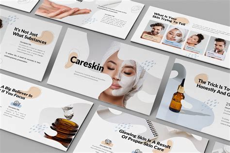 Powerpoint Template For Skincare